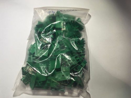 Richco ISOLATOR CLIP &amp; PAD,GREEN,5.5MM PN: EFA04-63-ASS (Lot of 100)