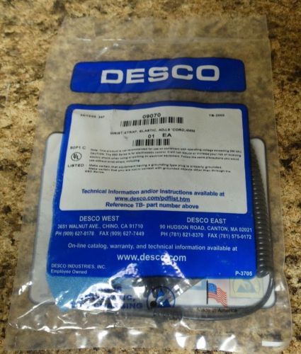 Desco Elastic Wrist Strap New  TB-2005