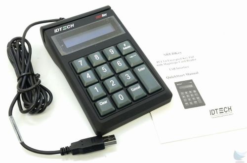 IDTECH SREDKey Rev E IDSK-534833TEB USB Payment Terminal