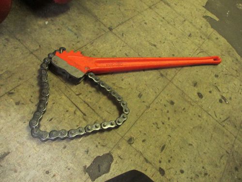 RIDGID 36&#034; CHAIN WRENCH  5&#034; PIPE CAPACITY - NEW -