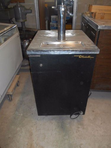 Used draft beer dispensing kegerator by true model # tdd-1 for sale