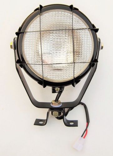 Round work lamp with grill jcb ace &amp; tractor trailers for sale