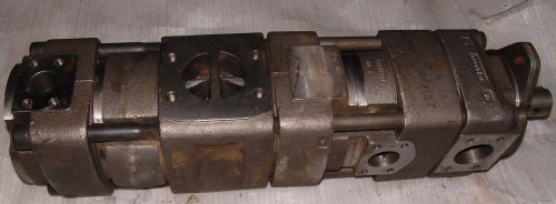 Hydraulic pump triple Bucher QX61-250/62-100/63-100R