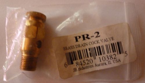 JB Vacuum Pump Drain Valve, All Models with 1/8&#034; NPT, Part# PR-2