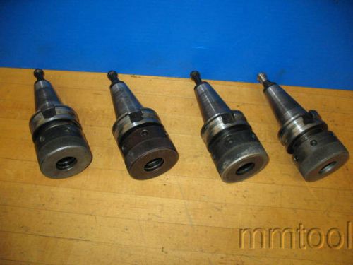 ~4~ BT-40 TG-100 COLLET CHUCKS CNC MILLING