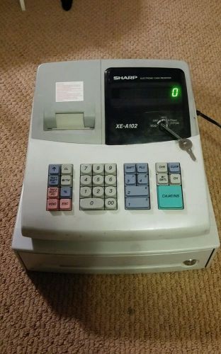 SHARP Electronic Cash Register XE-A102