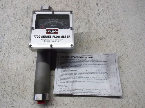 KING 7700 SERIES FLOWMETER 7711230718 (USED)