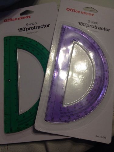 2 6-inch Protractors