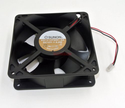 1pcs 12CM DC Fan 12V 6.8Watts 2Pin KD1212PMB1-6A Sunon