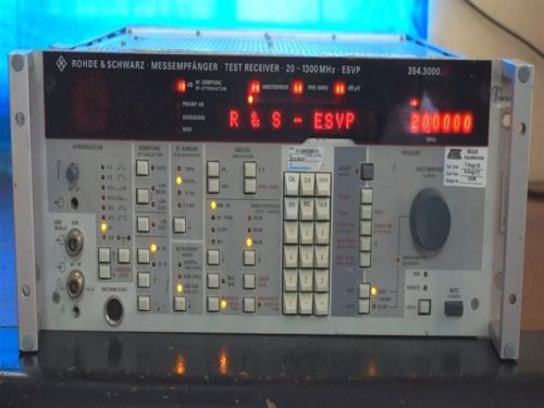 Rohde &amp; Schwaz Messempfanger Test Receiver 20-1300MHz ESVP 879807/005