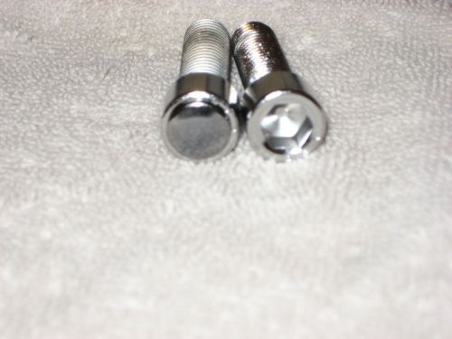 CHROME HOLE PLUG FOR 1/4 ALLEN BOLT PACK OF 20