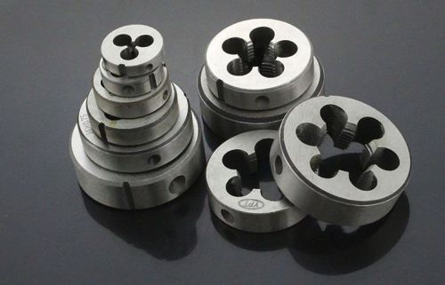 Hot 1Pcs Rethreading Die Threading Tool Taps Dies Round Die M1-M20 Alloy Steel