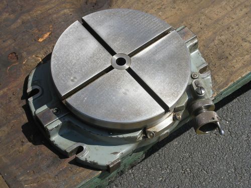 Moore jig borer jig grinder 10&#034; D. rotary table