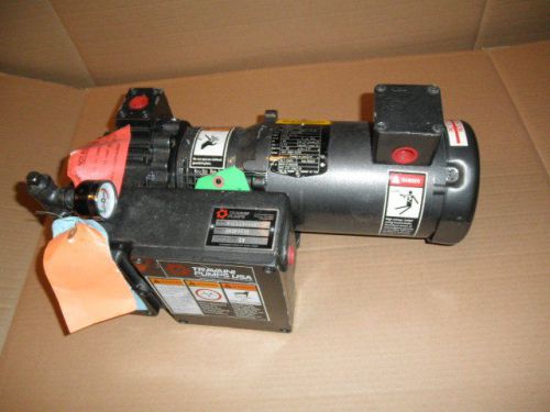 TRAVAINI  PVL015 M460 PVL 15 VACUUM PUMP BALDOR MOTOR 208-230/ 460