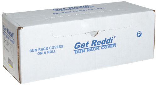 Inteplast BR52X80 80&#034; Length x 52&#034; Width Bun Rack Cover (Case of 50)