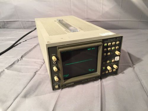 LEADER LV5212 525/625 LINES NTSC/PAL VECTORSCOPE