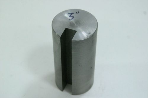 Keyway Broach Bushing 3&#034; Dia. 3/4&#034; slot .885 Deep 6&#034; OAL