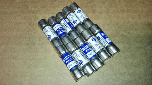 (10) Bussmann Buss BAF-15 Fuses ~ Lot of / 10 AKA Cooper Eaton BAF-15