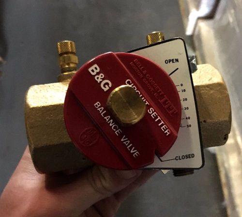 Bell &amp; Gossett 117103 Circuit Setter Plus Model CB-1-1/4&#034; Balance Valve