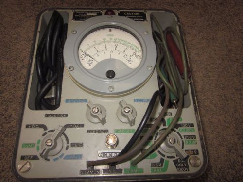 TS-505A/U VINTAGE MILITARY VTVM/MULTIMETER