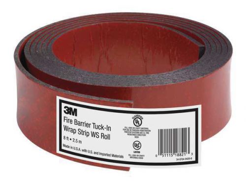 3m (ws-roll) fire barrier tuck-in wrap strip ws roll, 8.2 ft for sale