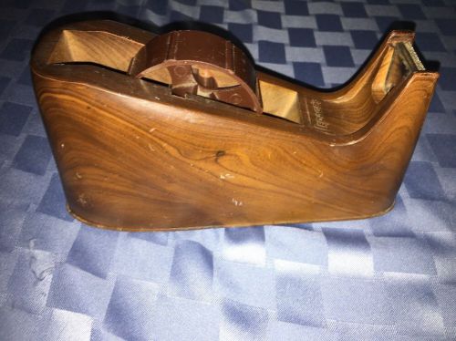 Vintage Lepage&#039;s Tape Dispenser Wood