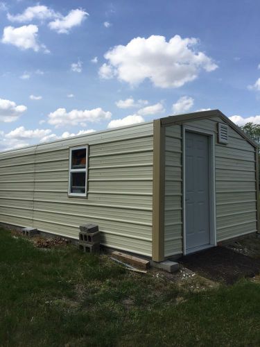 Total Enclosed Car Port With Brick Foundation