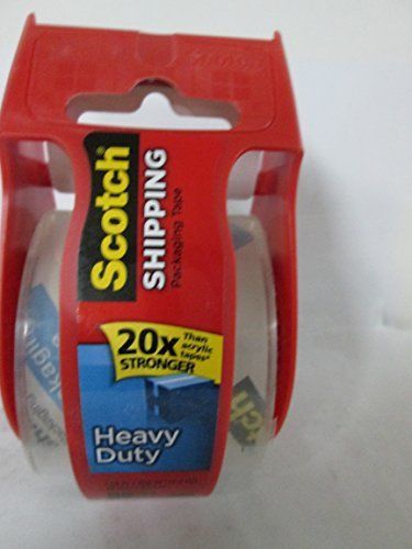 3M (142) Heavy Duty Shipping Tape, 142, 1.88 in x 800 in (48 mm x 20