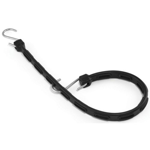 Progrip 24&#034; Rubber Adjustable Tarp Strap With S Hook Black, 712400