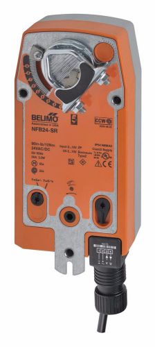 Belimo nfb24 damper actuator 90 in-lb spring return 24v on/off for sale