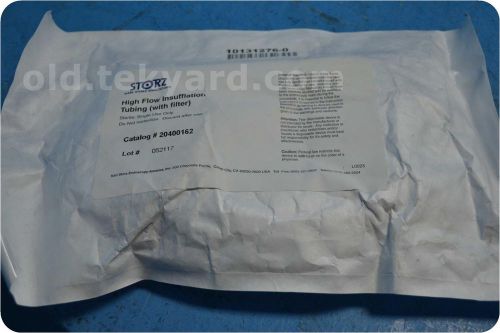 KARL STORZ ENDOSCOPY 20400162 HIGHFLOW INSUFFLATION TUBING (WITH FILTER) ! 276