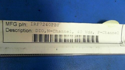 90-PCS P-CHANNEL 40V 10.5A IR IRF7240PBF 7240 IRF7240