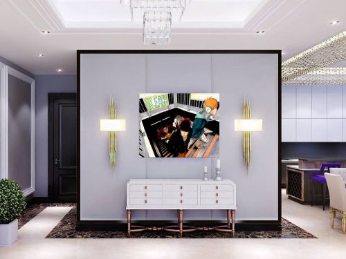 Bleach,Canvas Print,Anime,Decal,HD,Wall Art,Banner