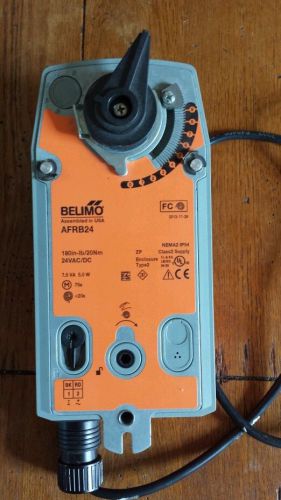 Belimo afrb24 spring return damper actuator  180in-lb for sale