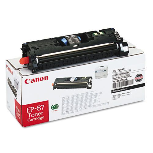 EP87BK (EP-87) Toner, 5000 Page-Yield, Black