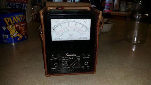 Simpson Multimeter- 260 Series III