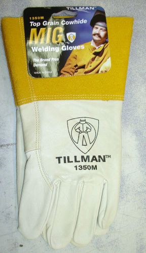 TILLMAN 1350M MIG GLOVES Medium Top Grain Cowhide