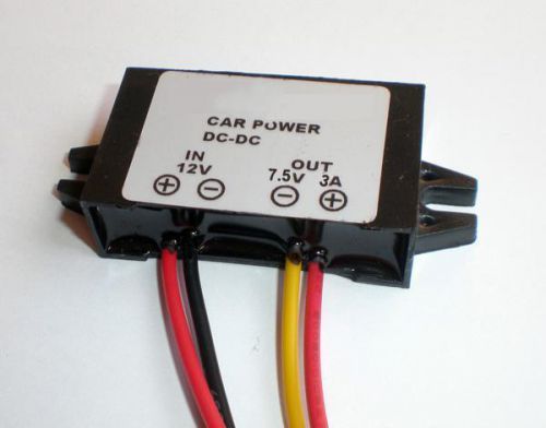 Industry grade dc 12v to dc 7.5v 3a step-down converter for sale