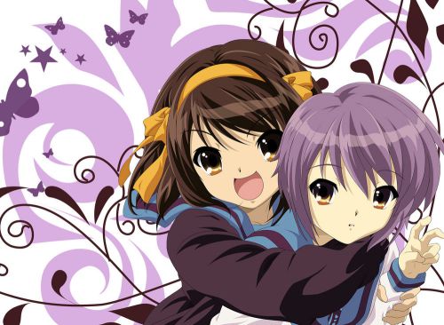 The Melancholy Of Haruhi Suzumiya,Anime,Canvas Print,HD,Decal,Banner,Wall Art