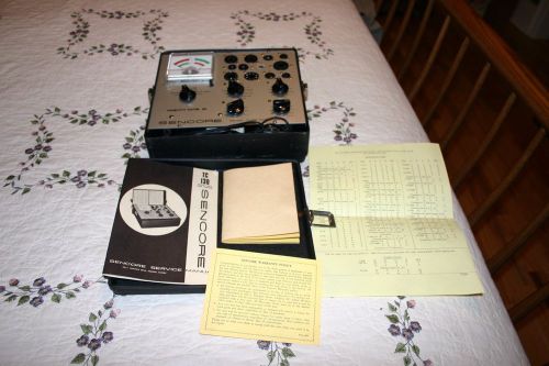 SENCORE MODEL TC130 MIGHTY MITE III VACUUM TUBE TESTER. WORKS!