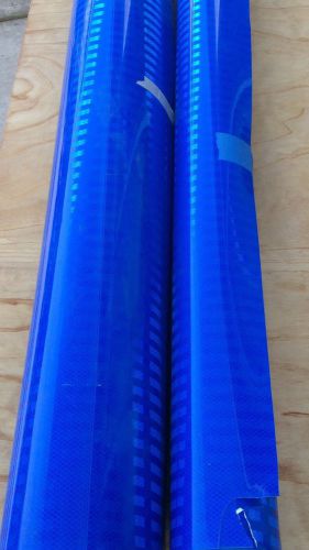 3M Blue Reflective Sheeting  16&#039; X 48&#034;