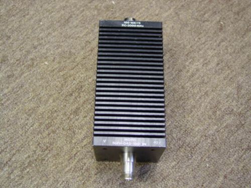 JFW 40 dB / 100 watt attenuator DC-3000 MHz #50FH-040-100-3N