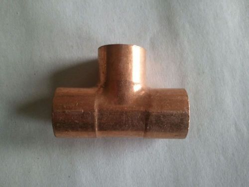 Lot of 5 NEW  Copper Fitting Tee CXCXC 3/8 x 3/8 x 3/8 slip sweat fittings