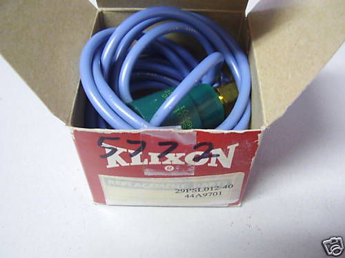 New klixon 29psl012-40 pressure switch for sale