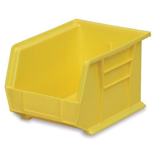 AkroBin, 10 3/4&#034;L x 7&#034;H x 8 1/4&#034;W, Yellow