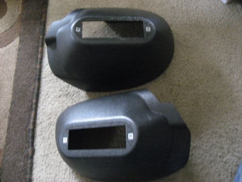 Whelen Tahoe Suburban Silverado ETC  PPV Police  Mirror Beam Covers 9C1 FIRE EMS