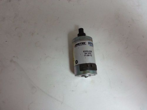 Pittman/Ametek 8322J226 Gear Motor 24 VDC Broken plastic