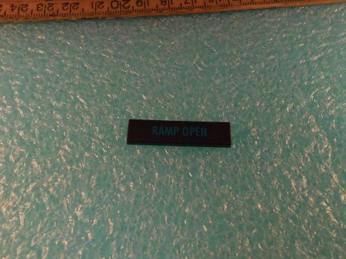 25-0021-351 GRIMES LEGEND BLK W/ GREEN INSCRIPTION RAMP OPEN NEW OLD STOCK