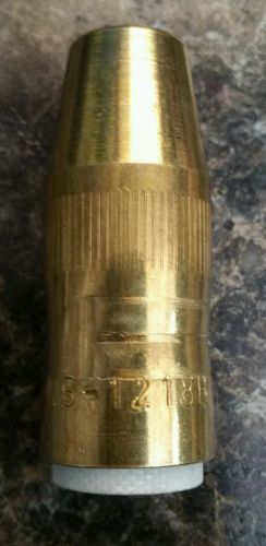 BERNARD NS-1218B Nozzle, 1/2 In, For BTB Platform MIG Guns