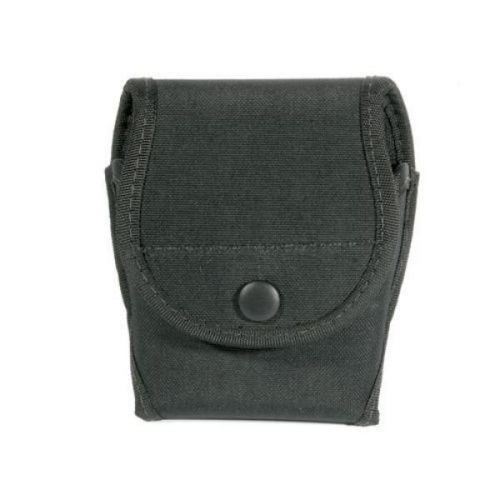 Blackhawk! Black Double Cuff Case - Case Has Front And Rear Pockets - 44A152Bk